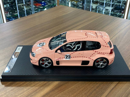 1:18 Resin Model IVY Tailor Models Volkswagen Golf GTI W12 650 – Pink Pig (Limited 199 pcs – Dubai Collectors)