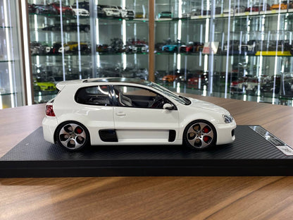 1:18 Resin Model IVY Tailor Models Volkswagen Golf GTI W12 650 – White (Limited 299 pcs – Dubai Collectors)
