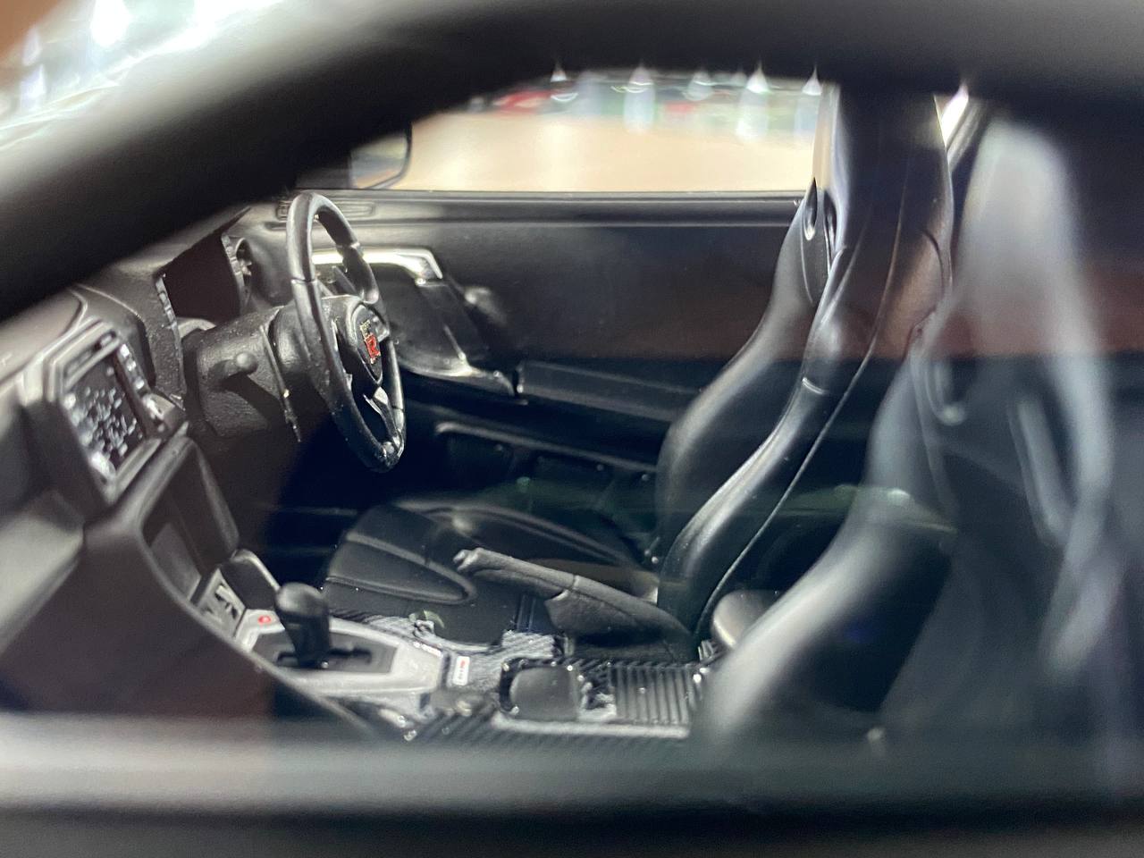 1:18 Resin Model IVY Merit Models Nissan GT-R R35 LBWK – Advan Matt Black (Limited 49 pcs – Dubai Collectors)