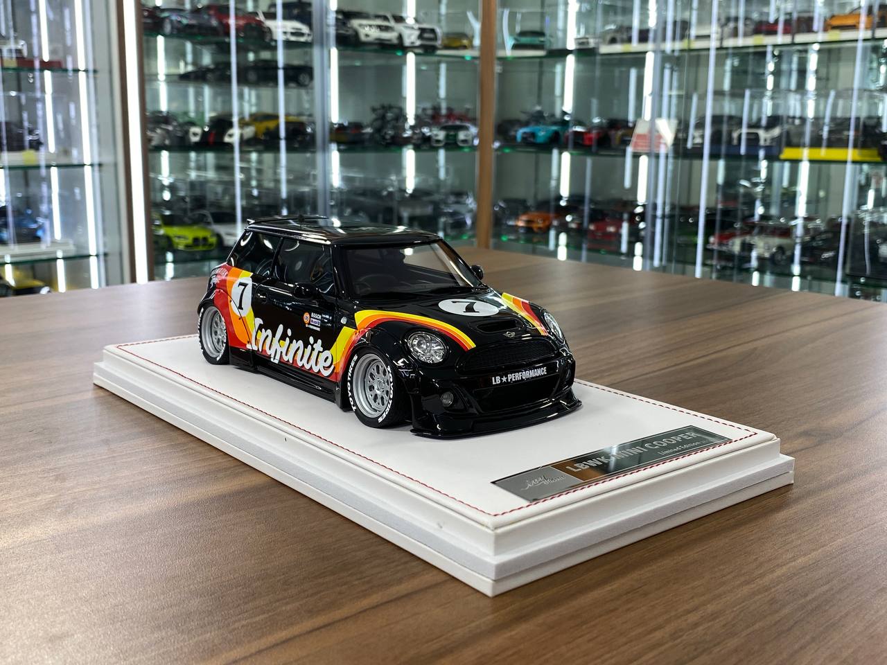 1:18 Resin Model IVY Merit Models Mini Cooper LBWK – Infinite (Limited 39 pcs – Dubai Collectors)