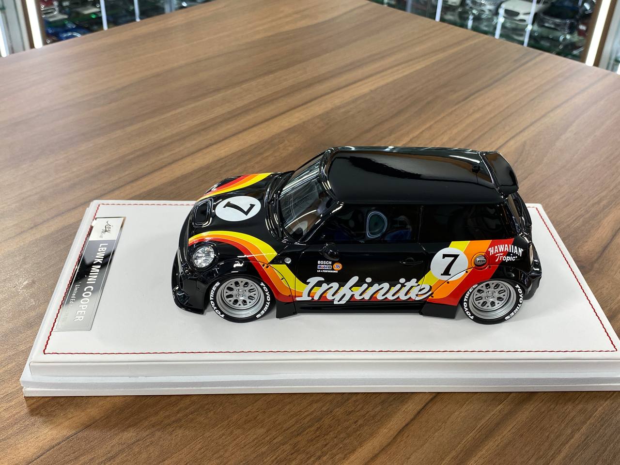 1:18 Resin Model IVY Merit Models Mini Cooper LBWK – Infinite (Limited 39 pcs – Dubai Collectors)