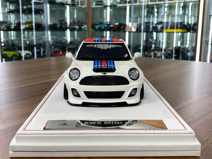 1:18 Resin Model IVY Merit Models Mini Cooper LBWK – Martini (Limited 39 pcs – Dubai Collectors)