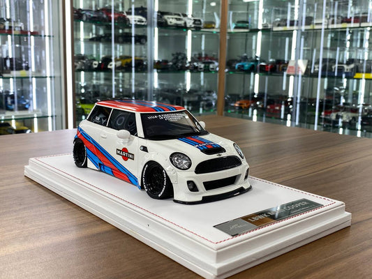 1:18 Resin Model IVY Merit Models Mini Cooper LBWK – Martini (Limited 39 pcs – Dubai Collectors)
