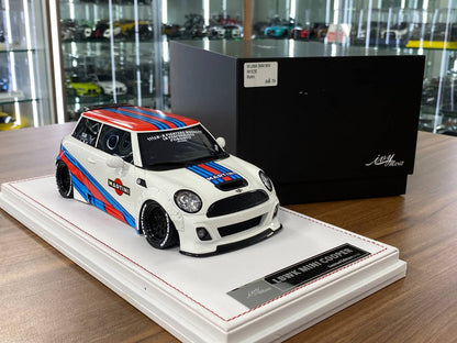 1:18 Resin Model IVY Merit Models Mini Cooper LBWK – Martini (Limited 39 pcs – Dubai Collectors)
