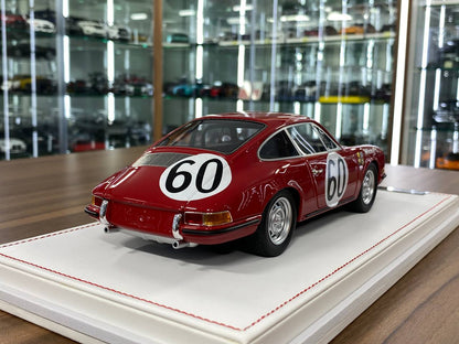 1:18 Resin Model IVY Merit Models Porsche 911 S 1967 Le Mans #60 – Red (Limited 88 pcs – Dubai Collectors)
