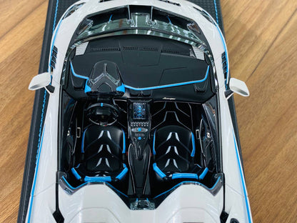 MR Collection Lamborghini SC 20 Resin Model - White | 1/18 Scale