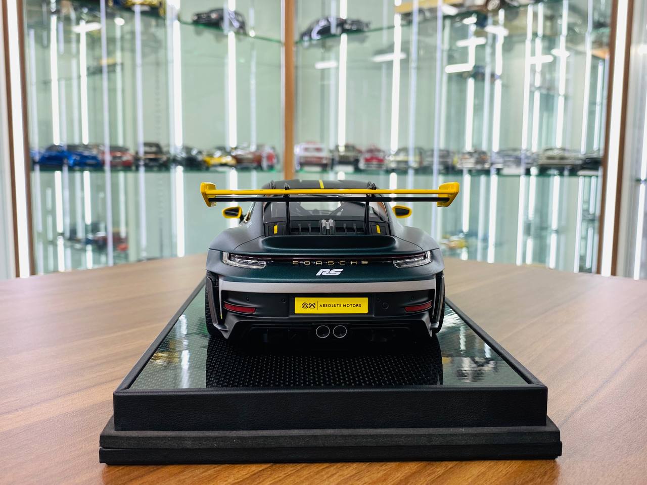 Timothy & Pierre Porsche 911 (992.1) GT3 RS Resin Model - AM Matt Green | 1/18
