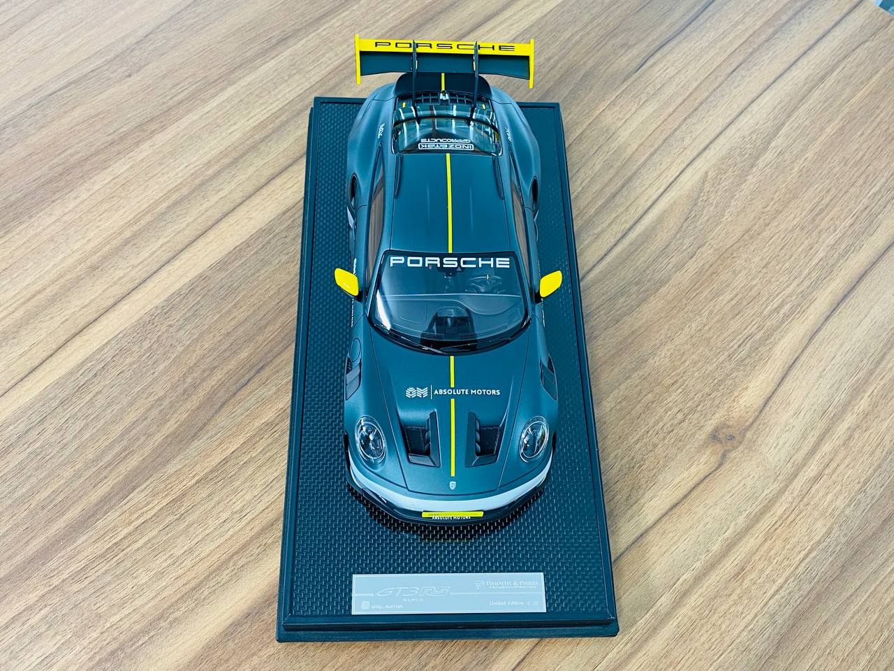 Timothy & Pierre Porsche 911 (992.1) GT3 RS Resin Model - AM Matt Green | 1/18