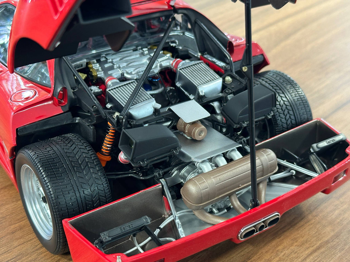 Kyosho Ferrari F40 – Red – 1/12 Diecast Model (Full Opening, Limited Edition)
