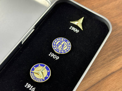 Mercedes‑Benz Stickpin Historie Pin Set – Dealer Edition