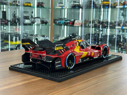 1/18 Diecast Model Ferrari 499P Winner Le Mans 2023 #51 by BBR