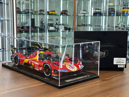 1/18 Diecast Model Ferrari 499P Winner Le Mans 2023 #51 by BBR