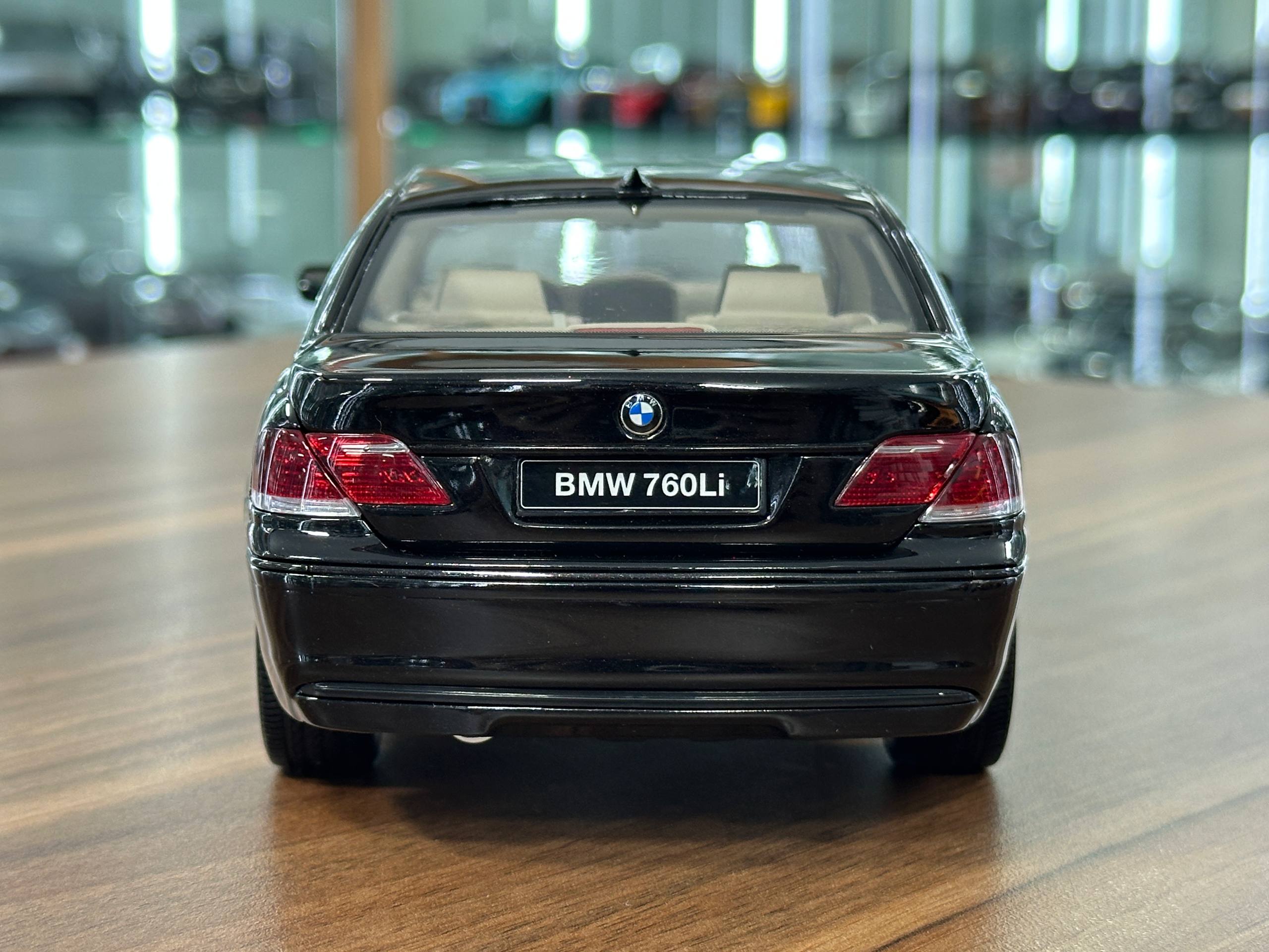 1/18 Diecast BMW 760Li Individual V12 (E66) – Kyosho (R. Black