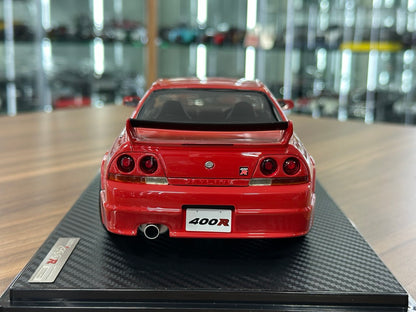 1/18 resin Ignition Model Nissan Skyline GT-R R33 Nismo 400R Red