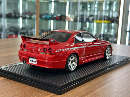 1/18 resin Ignition Model Nissan Skyline GT-R R33 Nismo 400R Red