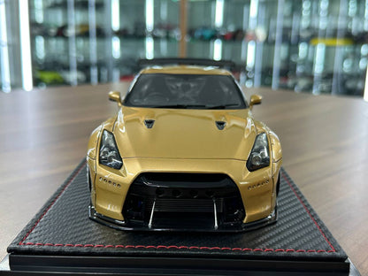 Ignition Model 1/18 Resin Nissan R35 GT-R PANDEM – Gold