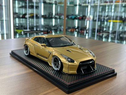 Ignition Model 1/18 Resin Nissan R35 GT-R PANDEM – Gold