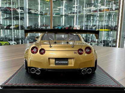 Ignition Model 1/18 Resin Nissan R35 GT-R PANDEM – Gold