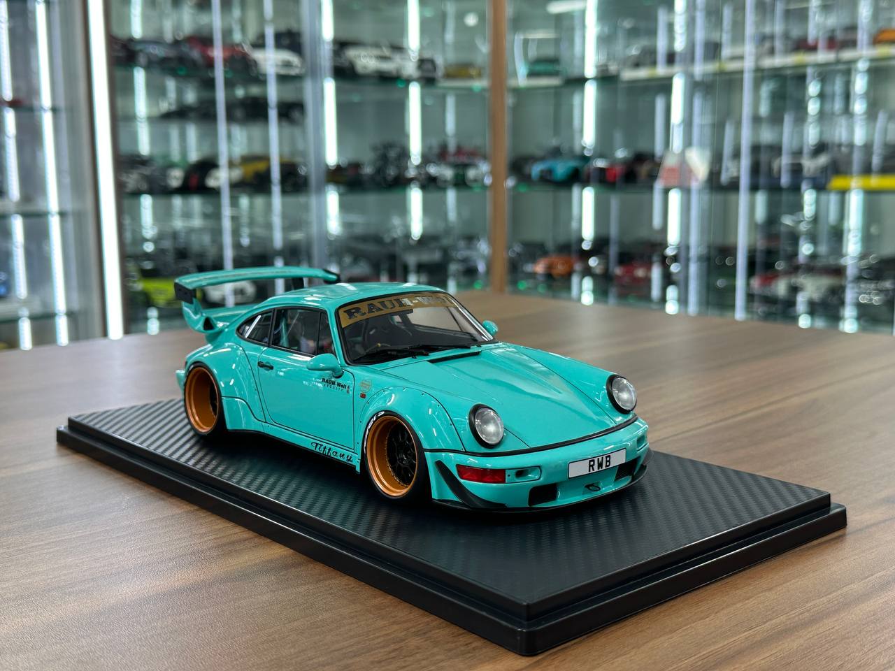 Ignition Model 1/18 Resin Porsche 964 RWB – Light Blue