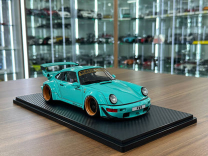 Ignition Model 1/18 Resin Porsche 964 RWB – Light Blue