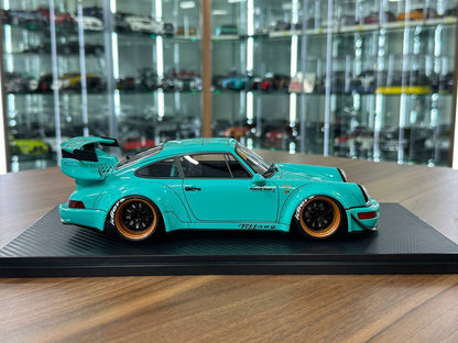 Ignition Model 1/18 Resin Porsche 964 RWB – Light Blue