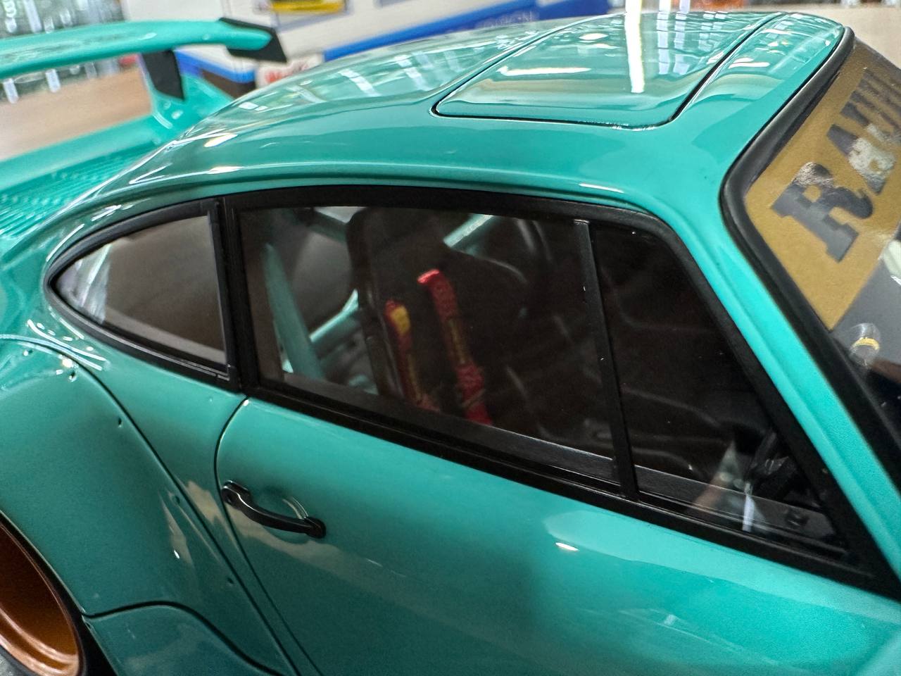 Ignition Model 1/18 Resin Porsche 964 RWB – Light Blue – dturman.com