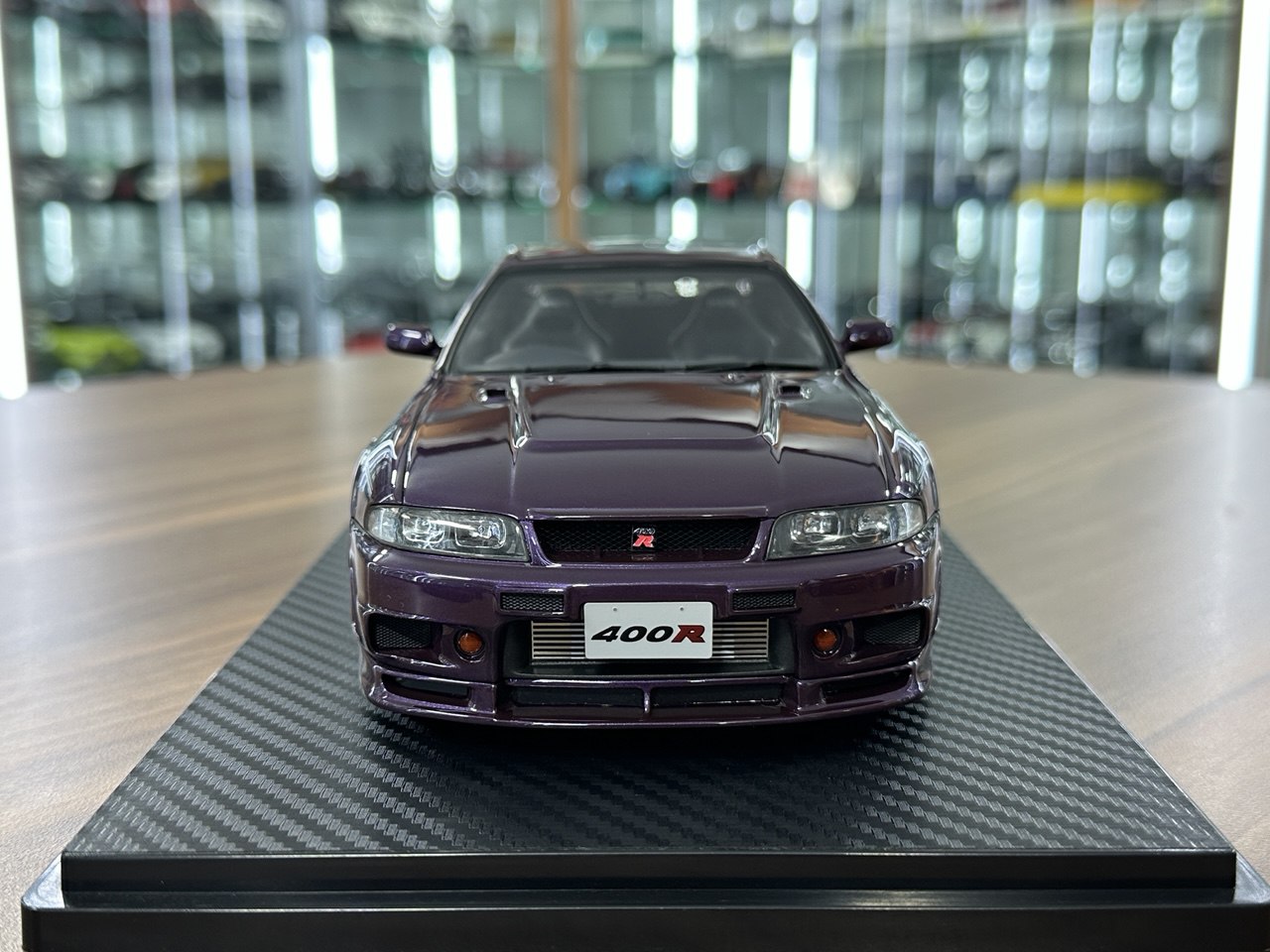 Ignition Model 1/18 Resin Nissan Skyline GT-R R33 Nismo 400R – Midnight Purple