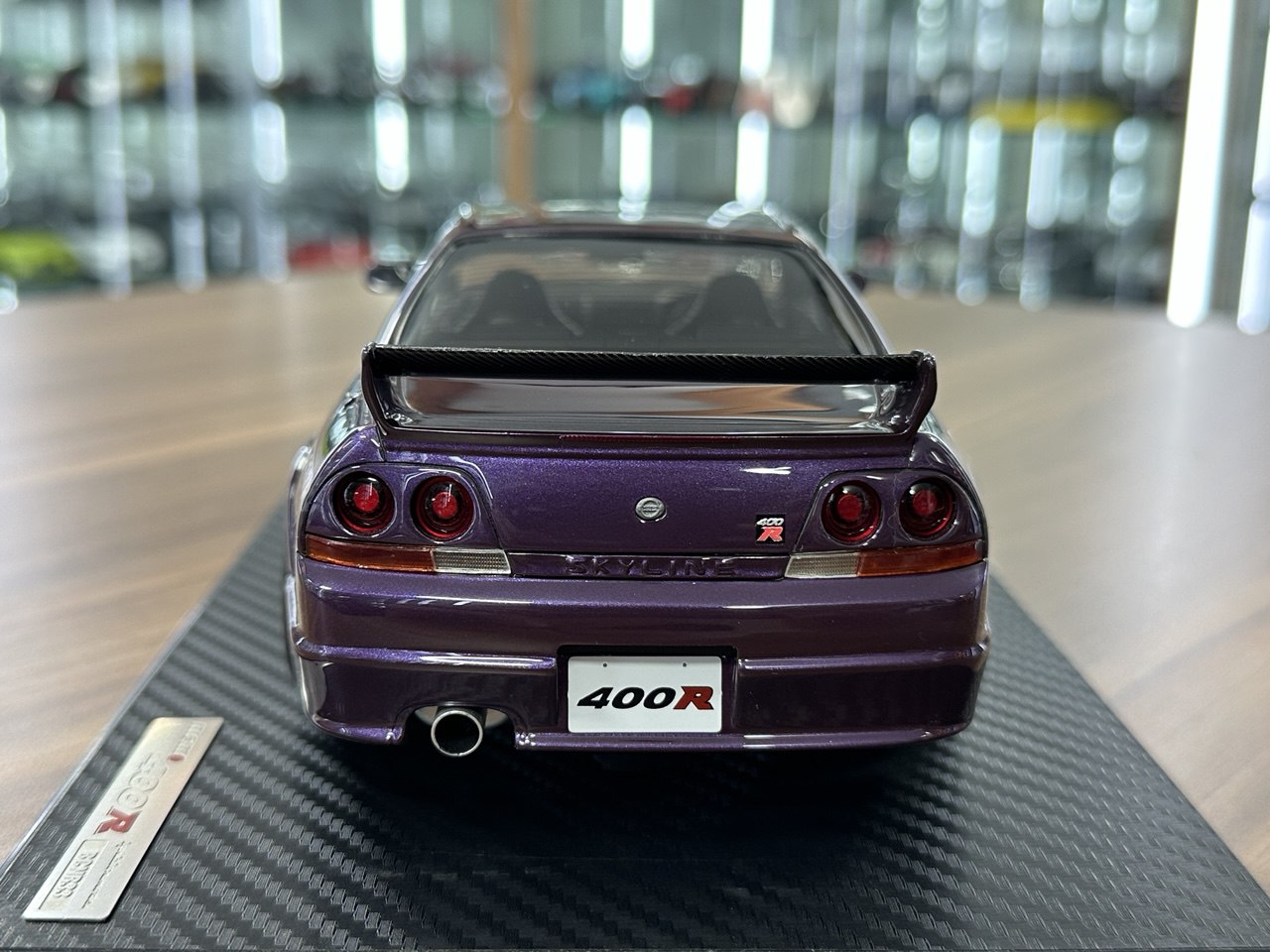 Ignition Model 1/18 Resin Nissan Skyline GT-R R33 Nismo 400R – Midnight Purple