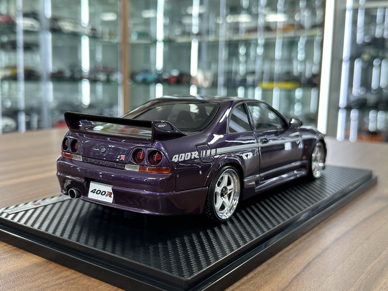 Ignition Model 1/18 Resin Nissan Skyline GT-R R33 Nismo 400R – Midnight Purple