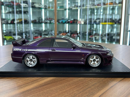 Ignition Model 1/18 Resin Nissan Skyline GT-R R33 Nismo 400R – Midnight Purple