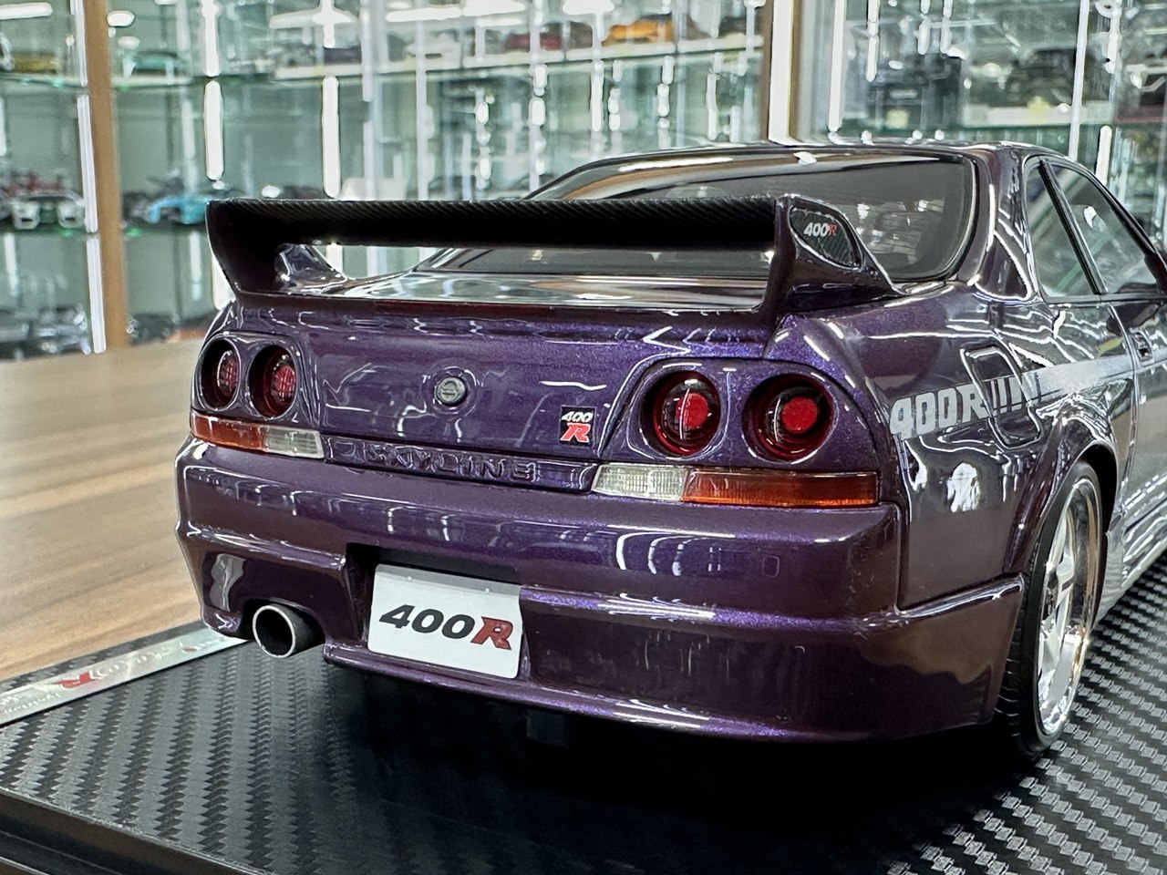 Ignition Model 1/18 Resin Nissan Skyline GT-R R33 Nismo 400R – Midnight Purple