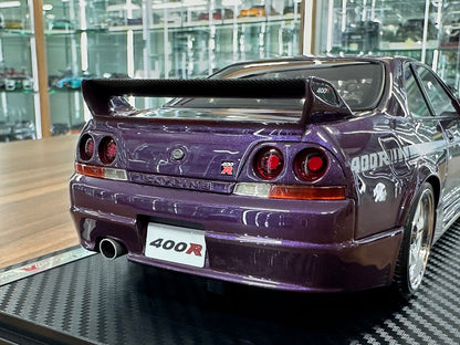 Ignition Model 1/18 Resin Nissan Skyline GT-R R33 Nismo 400R – Midnight Purple