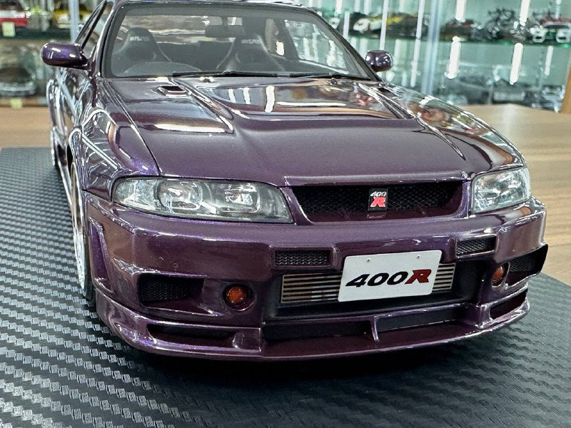 Ignition Model 1/18 Resin Nissan Skyline GT-R R33 Nismo 400R – Midnight Purple