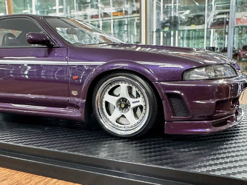 Ignition Model 1/18 Resin Nissan Skyline GT-R R33 Nismo 400R – Midnight Purple