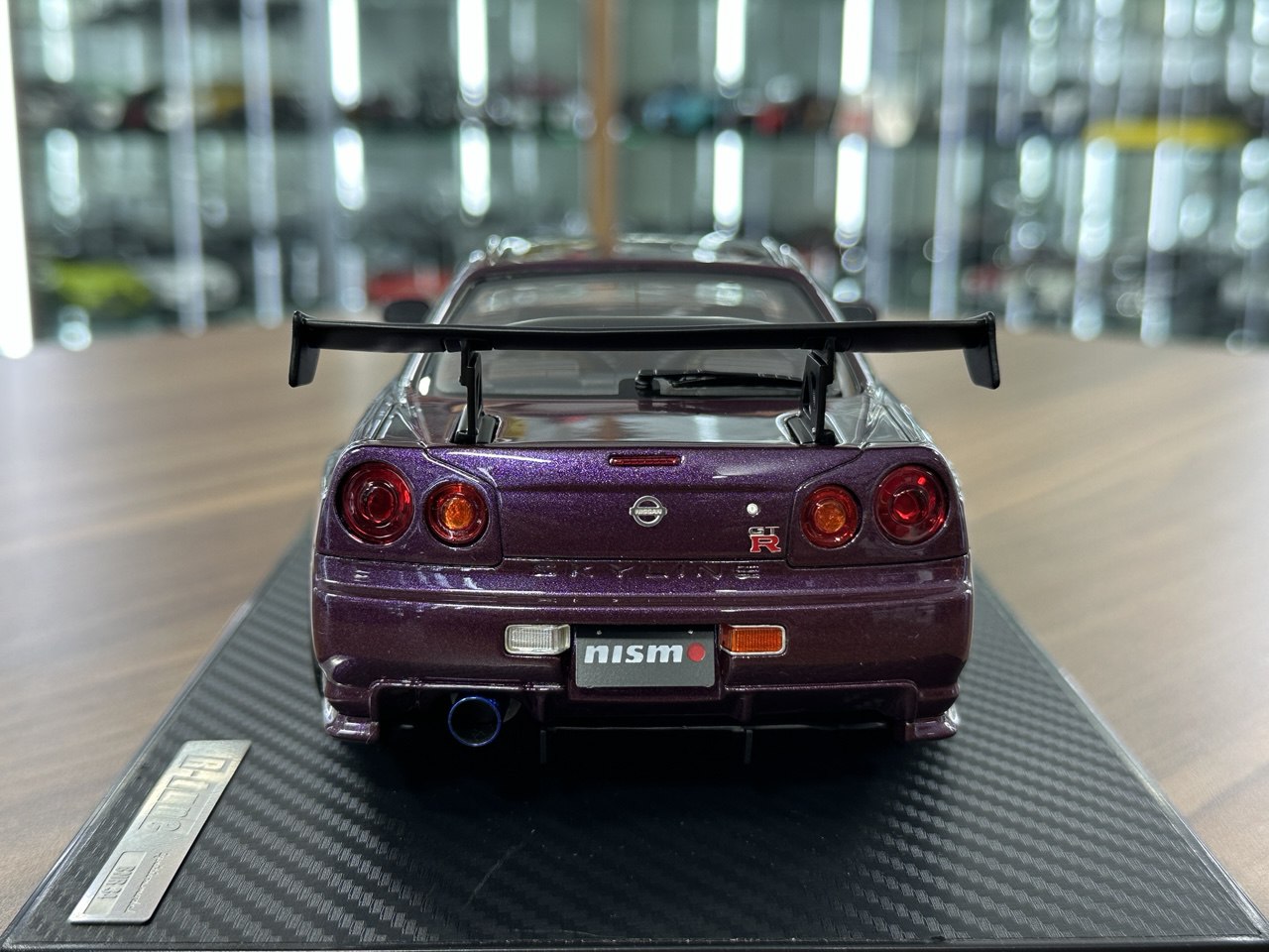 Ignition Model 1/18 Resin Nissan Skyline GT-R R34 R-Tune Nismo – Midnight Purple