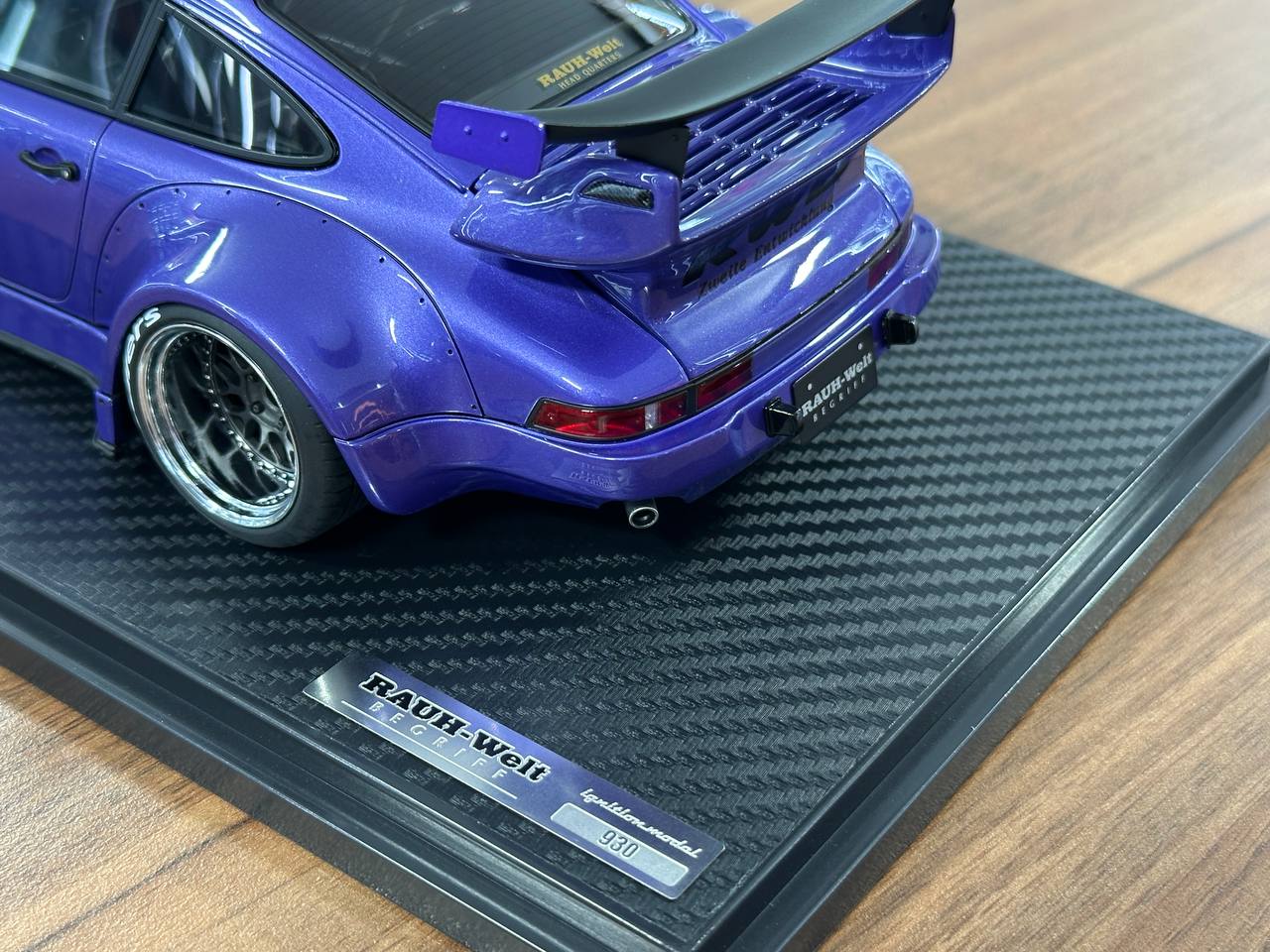 Porsche 930 RWB Purple 1/18 Resin Model – Ignition models