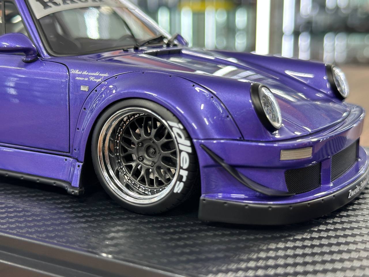 Porsche 930 RWB Purple 1/18 Resin Model – Ignition models