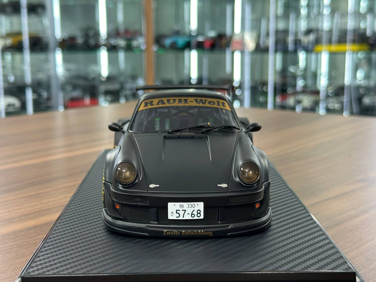 Porsche 964 RWB Stella Artois Matte Black 1/18 Resin – dturman.com