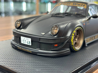 1/18 Resin Ignition Model Porsche 964 RWB Stella Artois – Matte Black