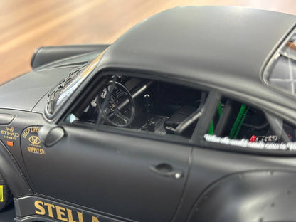 1/18 Resin Ignition Model Porsche 964 RWB Stella Artois – Matte Black
