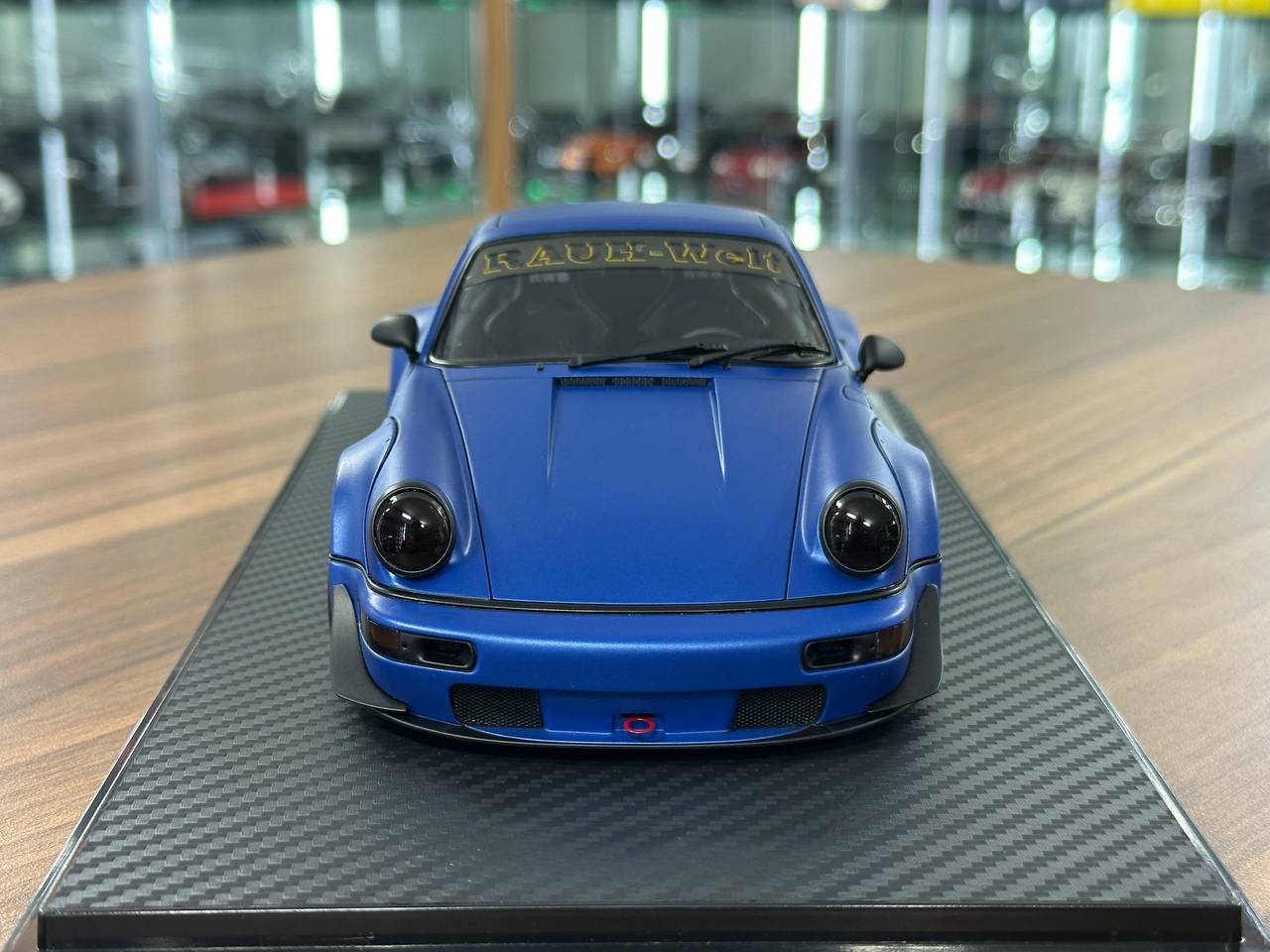 1/18 Resin Ignition Model Porsche 964 RWB – Matte Blue