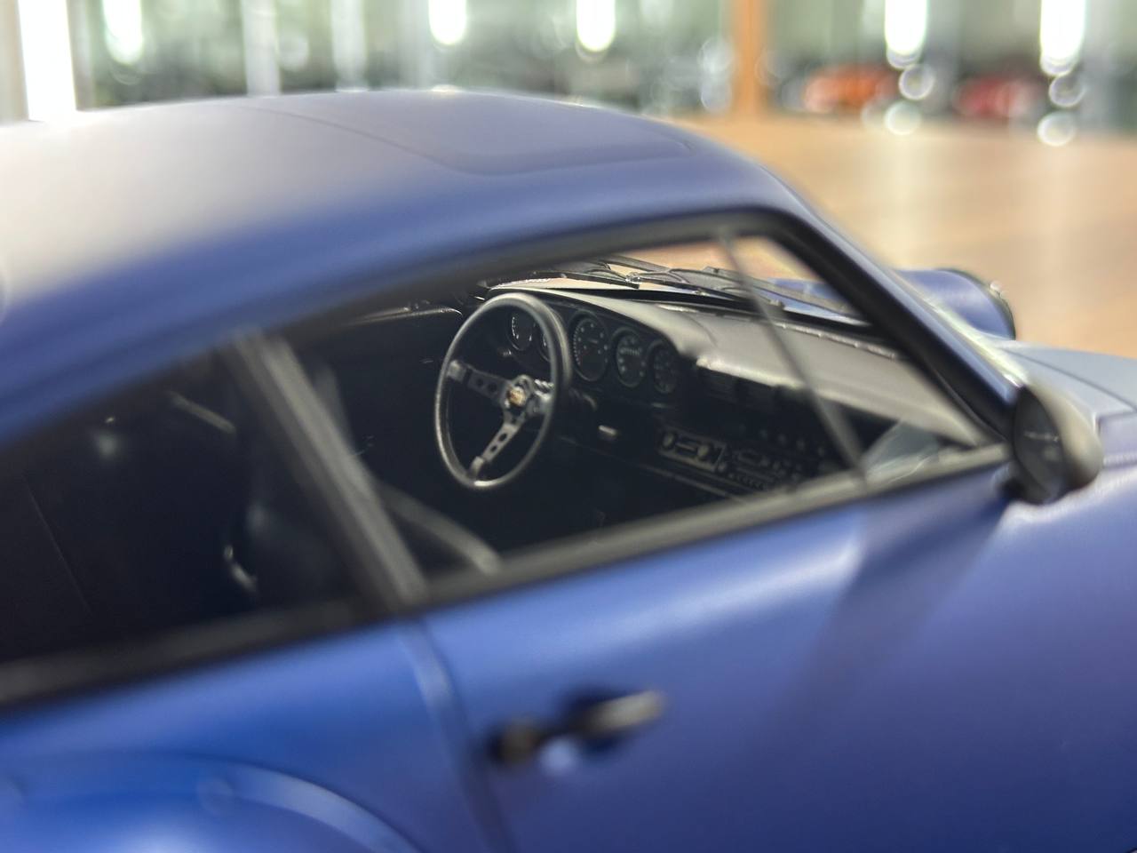 1/18 Resin Ignition Model Porsche 964 RWB – Matte Blue