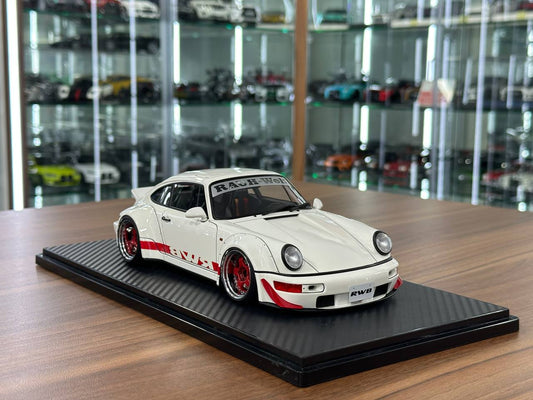 1/18 Resin Ignition Model Porsche 964 RWB – White
