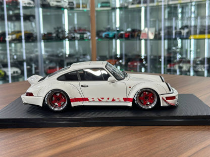 1/18 Resin Ignition Model Porsche 964 RWB – White