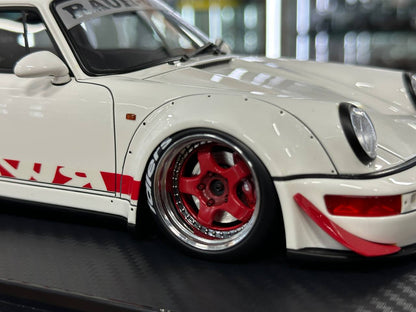 1/18 Resin Ignition Model Porsche 964 RWB – White