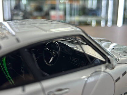 1/18 Resin Ignition Model Porsche 993 RWB – Silver