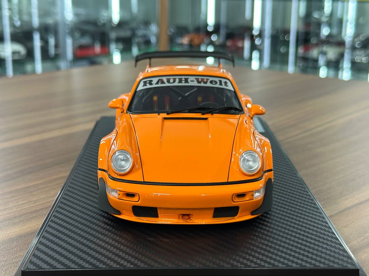1/18 Resin Ignition Model Porsche 964 RWB – Orange