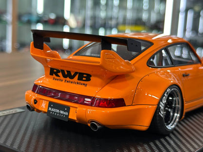 1/18 Resin Ignition Model Porsche 964 RWB – Orange
