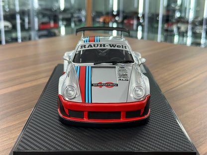 1/18 Resin Ignition Model Porsche 930 RWB #40 Shenzhen – Silver/Red