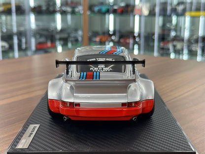1/18 Resin Ignition Model Porsche 930 RWB #40 Shenzhen – Silver/Red